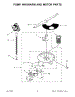 07 - Pump, Washarm And Motor Parts