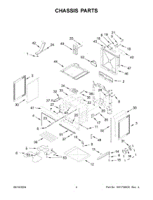 03 - Chassis Parts parts for Whirlpool Range WEE515SALS3 from AppliancePartsPros.com
