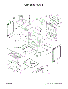 04 - Chassis Parts parts for Whirlpool Air Conditioner WFC315S0JW4 from AppliancePartsPros.com
