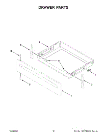 06 - Drawer Parts parts for Whirlpool Range WFE515S0JB4 from AppliancePartsPros.com