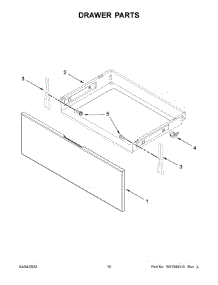 06 - Drawer Parts parts for Whirlpool Range WFE515S0JS3 from AppliancePartsPros.com