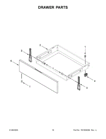 06 - Drawer Parts parts for Whirlpool Range WFE535S0JV1 from AppliancePartsPros.com