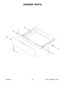 06 - Drawer Parts parts for Whirlpool Range WFE535S0LS3 from AppliancePartsPros.com