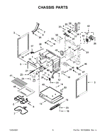 04 - Chassis Parts parts for Whirlpool Range WFE550S0HV2 from AppliancePartsPros.com