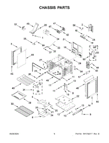 04 - Chassis Parts parts for Whirlpool Range WFES7530RV0 from AppliancePartsPros.com
