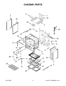 04 - Chassis Parts parts for Whirlpool Range WFG515S0JS1 from AppliancePartsPros.com