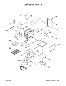 04 - Chassis Parts parts for Whirlpool Range WFG975H0HZ2 from AppliancePartsPros.com