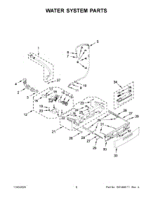 05 - Water System Parts parts for Whirlpool Washer WFW862CHC3 from AppliancePartsPros.com