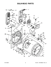 04 - Bulkhead Parts parts for Whirlpool Dryer WGD5050LW1 from AppliancePartsPros.com
