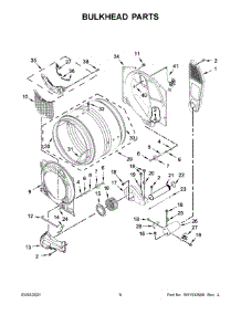 04 - Bulkhead Parts parts for Whirlpool Dryer WGD5620HW3 from AppliancePartsPros.com