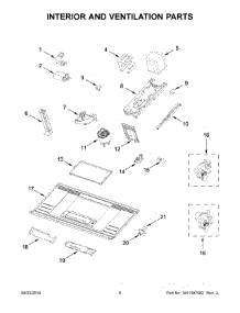 04 - Interior And Ventilation Parts parts for Whirlpool Microwave WMH54521JV0 from AppliancePartsPros.com