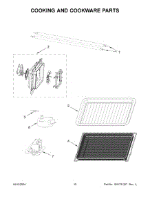 06 - Cooking And Cookware Parts parts for Whirlpool Microwave WMMF7330RZ00 from AppliancePartsPros.com