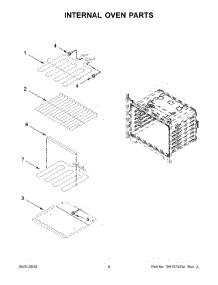 05 - Internal Oven Parts parts for Whirlpool Wall Oven WOC54EC0HB03 from AppliancePartsPros.com