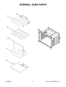 05 - Internal Oven Parts parts for Whirlpool Wall Oven WOC54EC0HB04 from AppliancePartsPros.com