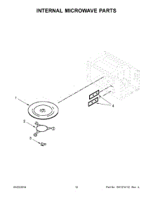 07 - Internal Microwave Parts parts for Whirlpool Wall Oven WOC54EC7HB03 from AppliancePartsPros.com