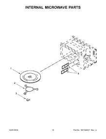 07 - Internal Microwave Parts parts for Whirlpool Wall Oven WOC75EC0HV02 from AppliancePartsPros.com