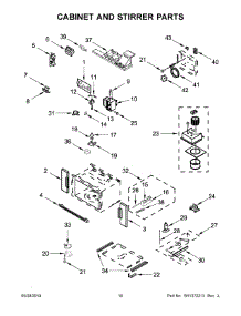 06 - Cabinet And Stirrer Parts parts for Whirlpool Wall Oven WOC97EC0HZ03 from AppliancePartsPros.com