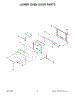 05 - Lower Oven Door Parts