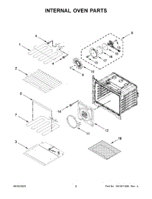 05 - Internal Oven Parts parts for Whirlpool Range WOES7027PZ00 from AppliancePartsPros.com