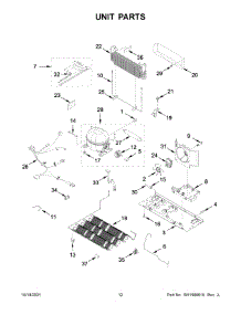07 - Unit Parts parts for Whirlpool Refrigerator WRF550CDHZ07 from AppliancePartsPros.com