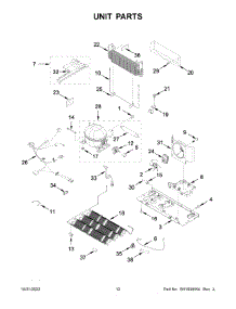 07 - Unit Parts parts for Whirlpool Refrigerator WRF550CDHZ08 from AppliancePartsPros.com