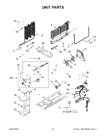 06 - Unit Parts parts for Whirlpool Refrigerator WRF560SMHB05 from AppliancePartsPros.com