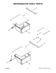 04 - Refrigerator Shelf Parts parts for Whirlpool Refrigerator WRS315SDHM12 from AppliancePartsPros.com