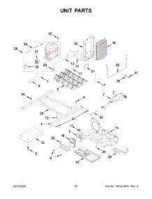 11 - Unit Parts parts for Whirlpool Refrigerator WRS315SDHZ04 from AppliancePartsPros.com