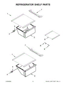 04 - Refrigerator Shelf Parts parts for Whirlpool Refrigerator WRS315SDHZ17 from AppliancePartsPros.com