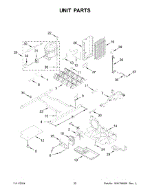 11 - Unit Parts parts for Whirlpool Refrigerator WRS315SDHZ19 from AppliancePartsPros.com