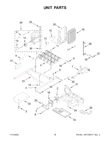 09 - Unit Parts parts for Whirlpool Refrigerator WRS315SNHM09 from AppliancePartsPros.com