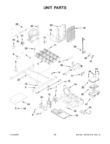 11 - Unit Parts parts for Whirlpool Refrigerator WRS325SDHV08 from AppliancePartsPros.com
