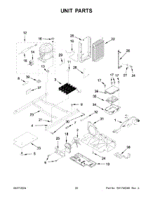 Unit Parts parts for Whirlpool Refrigerator WRS331SDHB07 from AppliancePartsPros.com