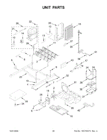 11 - Unit Parts parts for Whirlpool Refrigerator WRS555SIHZ09 from AppliancePartsPros.com