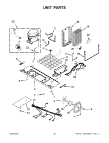11 - Unit Parts parts for Whirlpool Refrigerator WRS586FIEM05 from AppliancePartsPros.com