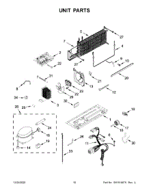06 - Unit Parts parts for Whirlpool Refrigerator WRT108FZDB07 from AppliancePartsPros.com