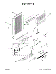 06 - Unit Parts parts for Whirlpool Refrigerator WRT312CZJB00 from AppliancePartsPros.com
