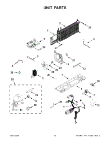 06 - Unit Parts parts for Whirlpool Refrigerator WRT518SZKV03 from AppliancePartsPros.com