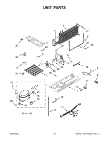06 - Unit Parts parts for Whirlpool Refrigerator WRT541SZHV03 from AppliancePartsPros.com