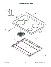 04 - Chassis Parts parts for Whirlpool Range YAER6303MFW2 from AppliancePartsPros.com
