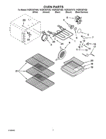 06 - Oven Parts parts for Whirlpool Range YKERC507HS0 from AppliancePartsPros.com