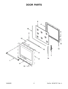04 - Door Parts parts for Whirlpool Range YKSEG700ESS4 from AppliancePartsPros.com