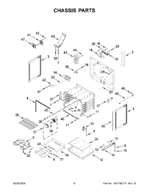 04 - Chassis Parts parts for Whirlpool Range YMFES6030RW0 from AppliancePartsPros.com