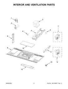 04 - Interior And Ventilation Parts parts for Whirlpool YMMMS4230PZ00 from AppliancePartsPros.com