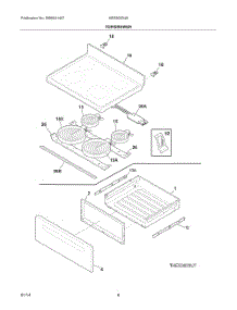 Top Drawer parts for Bosch Range HES3023U8 from AppliancePartsPros.com