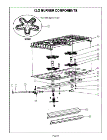 50 Xlo Burner parts for Bosch Range PGR484GGZS from AppliancePartsPros.com
