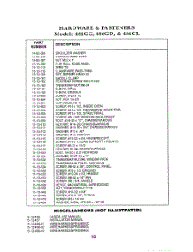 60 Hardware And Fasteners parts for Bosch Range PRG484GDUS from AppliancePartsPros.com