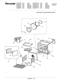 04 Lamp And Convection Motor parts for Bosch Range SC302ZP from AppliancePartsPros.com