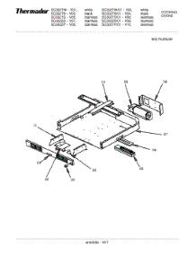 08 Mid Plenum parts for Bosch Range SC302ZP from AppliancePartsPros.com