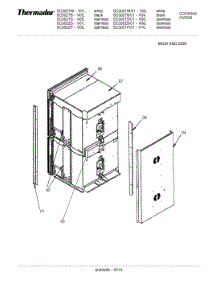 14 Back And Side parts for Bosch Range SC302ZP from AppliancePartsPros.com
